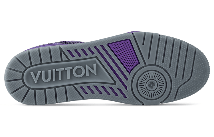 Louis Vuitton Trainer Low Purple — фото 4