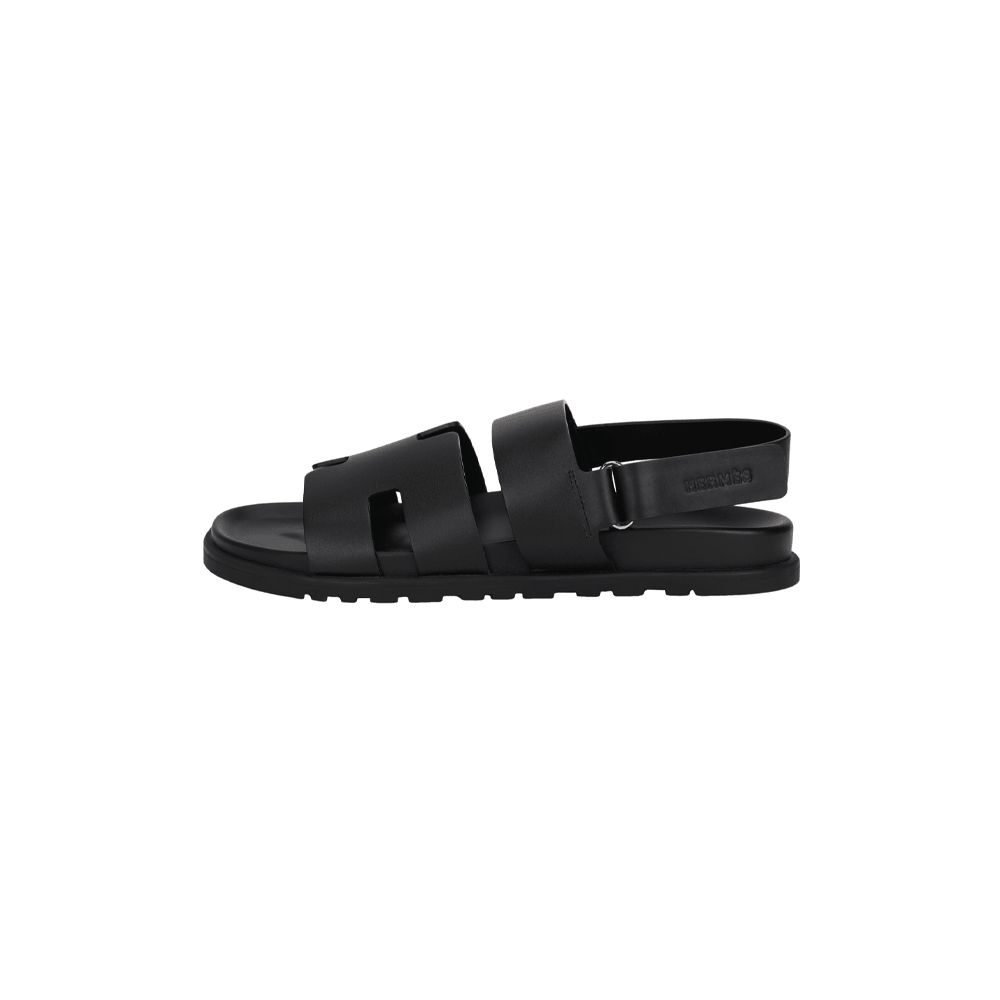 HERMES/爱马仕 Hermes Genius Black Sandals