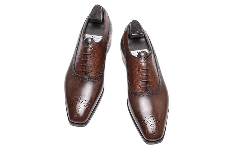 GAZIANO GIRLING Espresso CalfOak Hatch Grain — фото 1