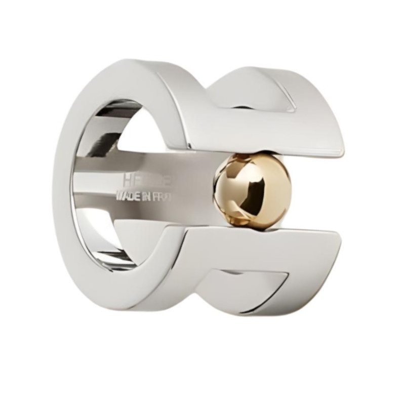 Hermes Mini H Perle Twilly Ring — фото 2