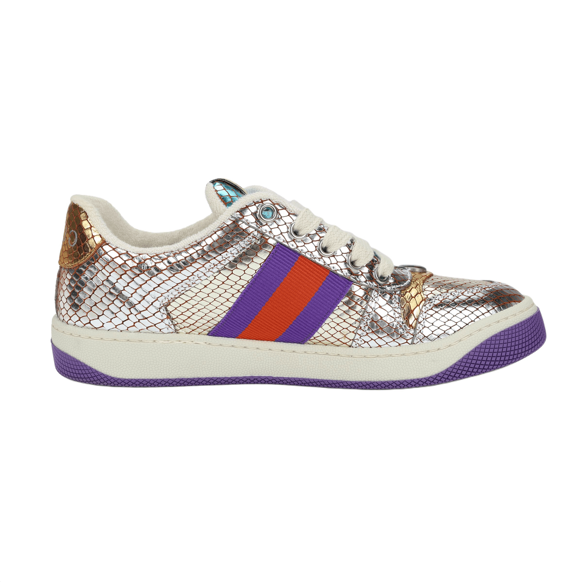 Gucci Screener Silver Purple — фото 1