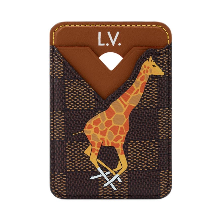 Сумки Louis Vuitton x THE DARJELING LIMITED PORTE-CARTES MAGNET Damier Heritage