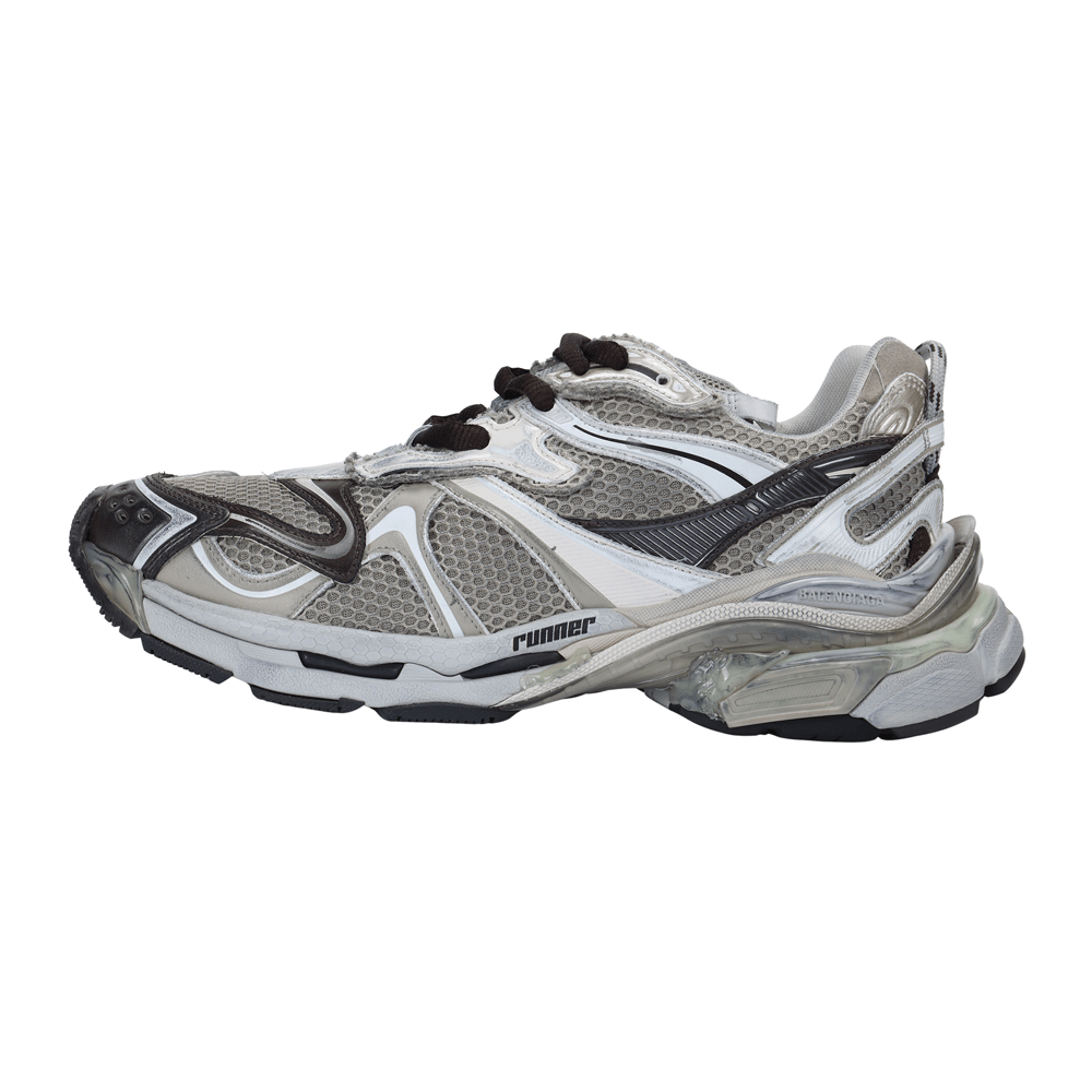 Balenciaga Runner White Silver