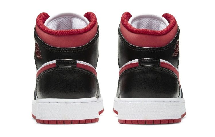 Jordan Air Jordan 1 Mid "Metallic Red" GS — фото 11