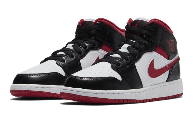 Jordan Air Jordan 1 Mid "Metallic Red" GS — фото 9