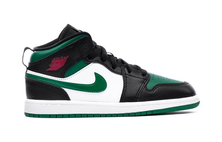 Jordan Air Jordan 1 Mid "Black Pine Green" — фото 3