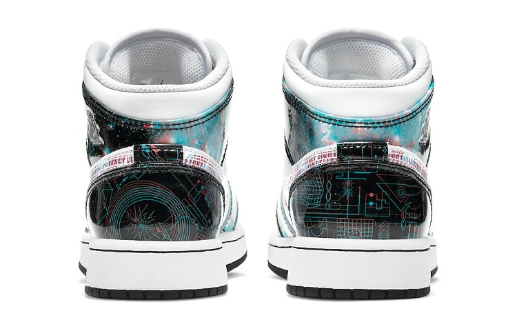 Jordan Air Jordan 1 Mid SE "Take Flight" 3D GS — фото 6
