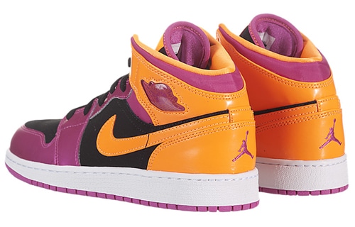 Jordan Air Jordan 1 Mid Bright Citrus GS — фото 3