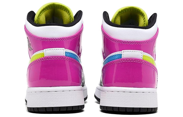 Jordan Air Jordan 1 Mid "Patent Leather" GS — фото 8
