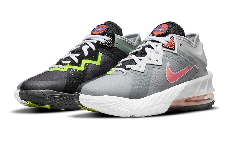 Nike GS Nike LeBron 18 Low "Bugs vs Marvin" — фото 3