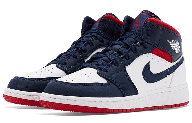 Jordan Air Jordan 1 Mid Olympic GS — фото 2