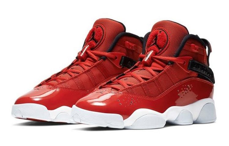 Jordan Air Jordan 6 Rings Gym Red GS — фото 3