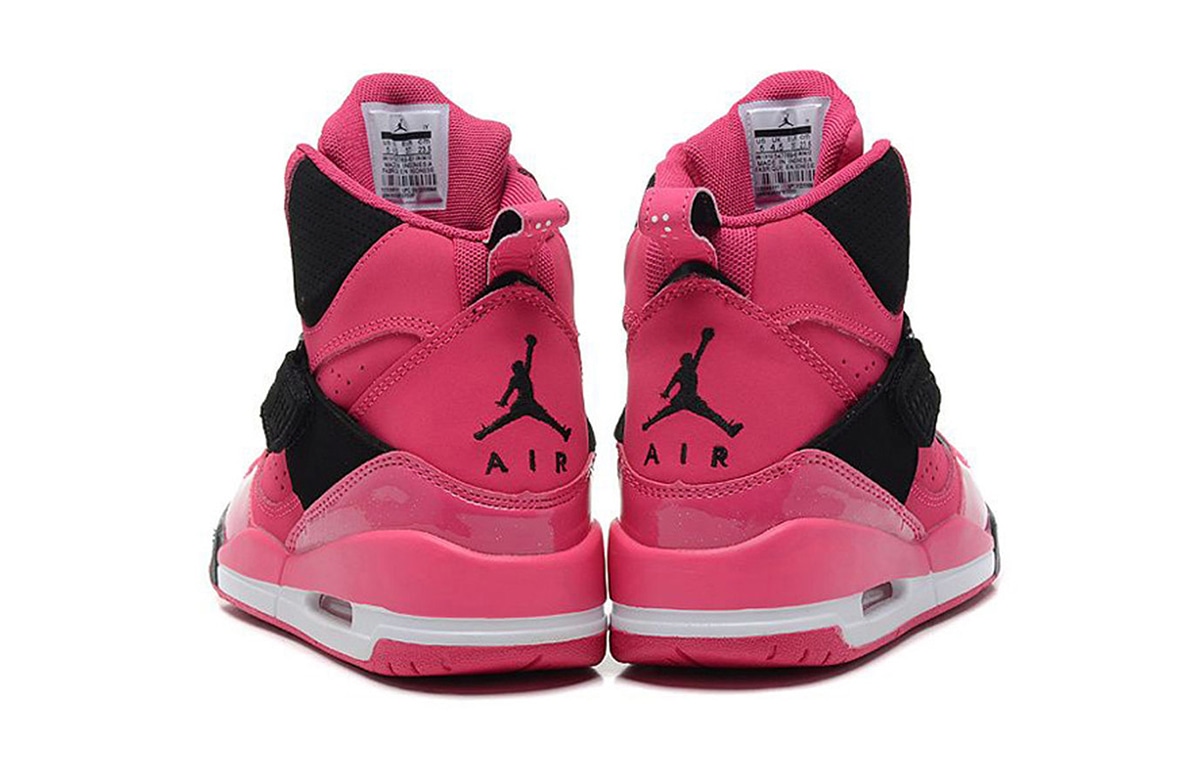 Jordan Flight 45 High Premium "Vivid Pink" GS — фото 4