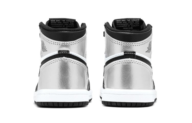 Jordan TD Air Jordan 1Retro High OG "Silver Toe" — фото 5
