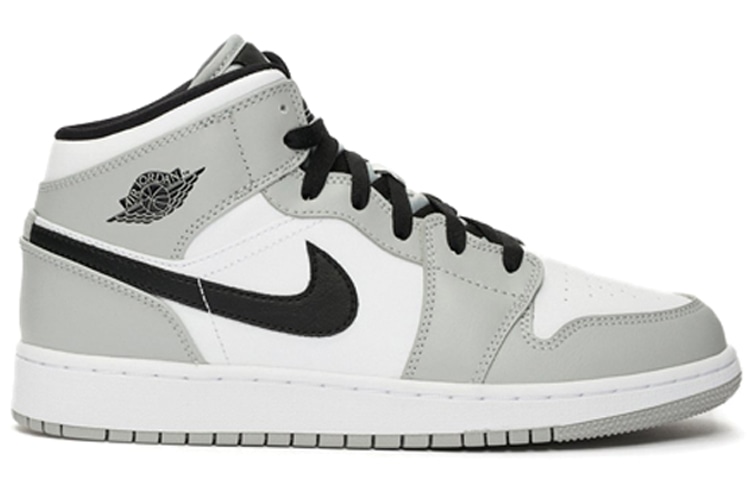Jordan Air Jordan 1 Mid "LT Smoke Gray"Dior GS — фото 7