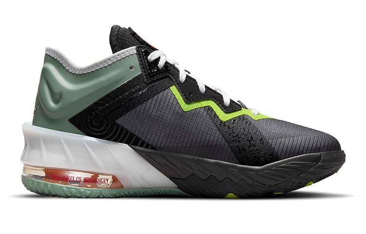 Nike GS Nike LeBron 18 Low "Bugs vs Marvin" — фото 2