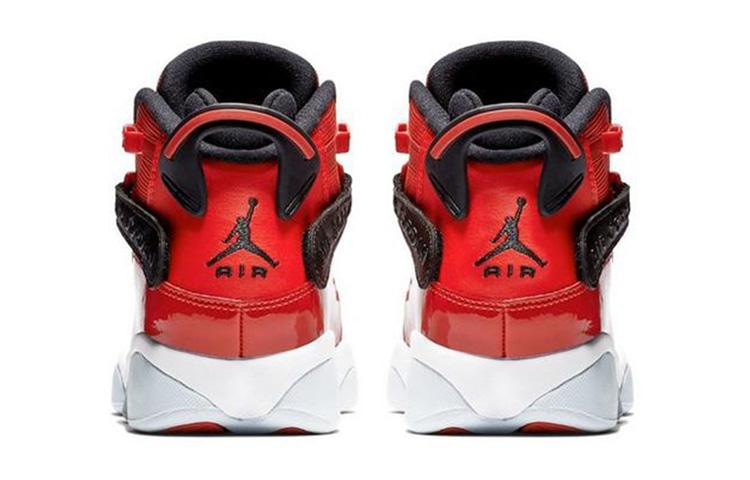 Jordan Air Jordan 6 Rings Gym Red GS — фото 4