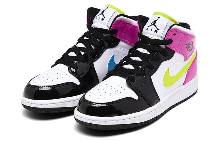 Jordan Air Jordan 1 Mid "Patent Leather" GS — фото 6