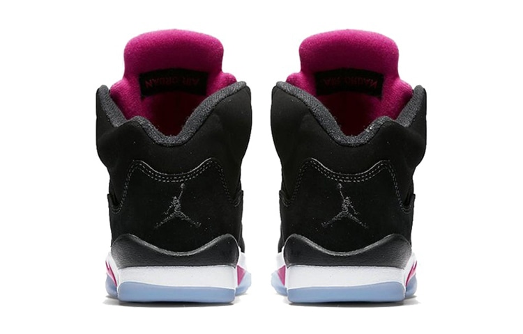 Jordan Air Jordan 5 Retro Black Deadly Pink GS — фото 5
