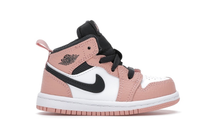 Jordan TD Air Jordan 1 Mid Pink Quartz — фото 1