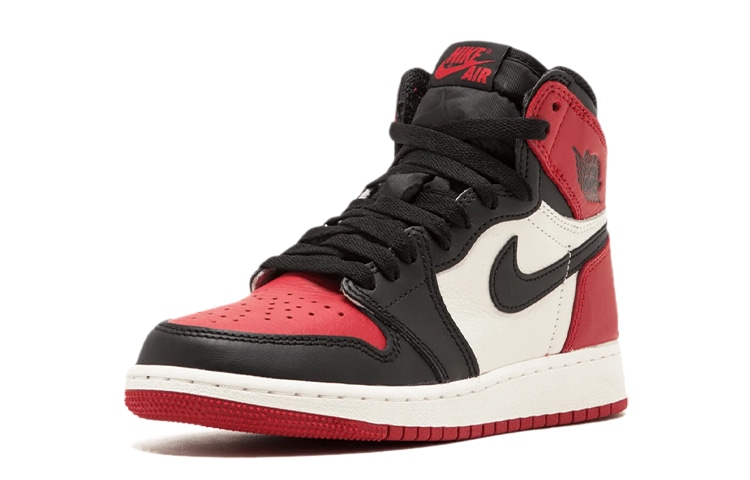 Jordan Air Jordan 1 Retro High Bred Toe GS — фото 8