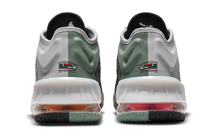 Nike GS Nike LeBron 18 Low "Bugs vs Marvin" — фото 5