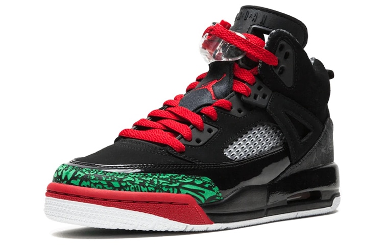 Jordan Spizike Black Varsity Red GS 2017 — фото 2