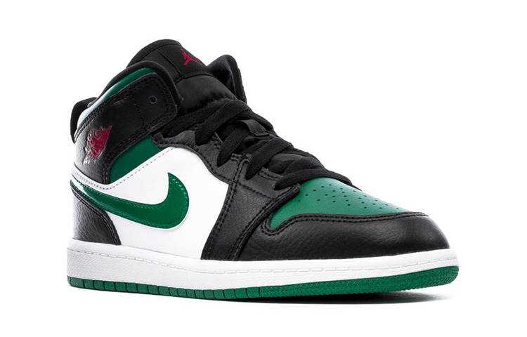 Jordan Air Jordan 1 Mid "Black Pine Green" — фото 4