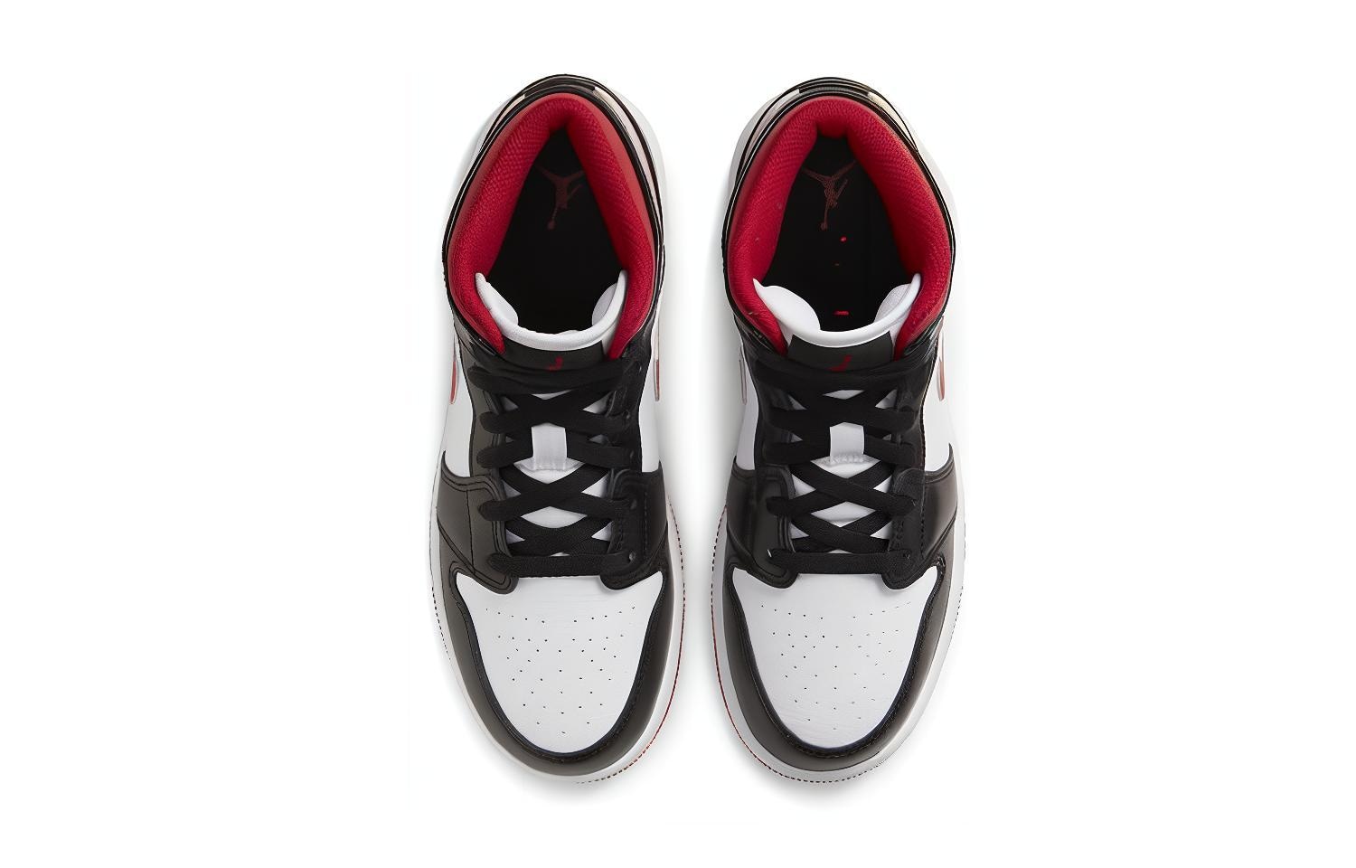 Jordan Air Jordan 1 Mid "Metallic Red" GS — фото 10