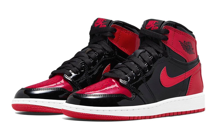 Jordan Air Jordan 1 OG "Patent Bred" GS — фото 4