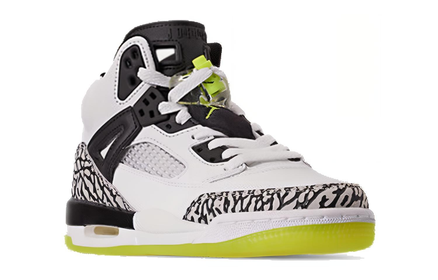 Jordan Spizike White Volt Black GS — фото 3