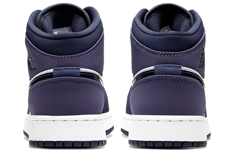 Jordan Air Jordan 1 Mid Sanded Purple GS — фото 10