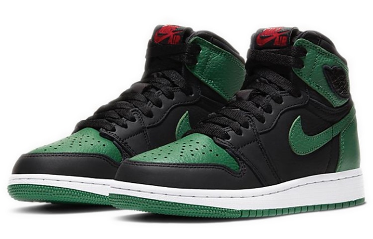 Jordan Air Jordan 1 Retro High OG Pine Green GS — фото 4
