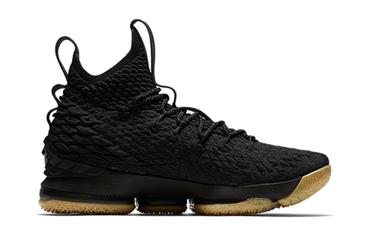 Nike GS Nike LeBron 15 "Black Gum" — фото 1