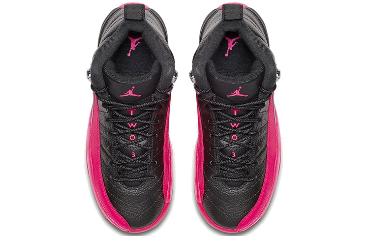 Jordan Air Jordan 12 Retro Black Deadly Pink GS — фото 4