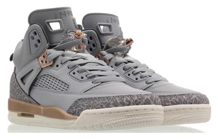 Jordan Spizike Wolf Grey Metallic Red Bronze — фото 2