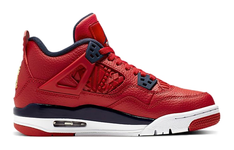 Jordan Air Jordan 4 SE FIBA Gym Red GS — фото 2