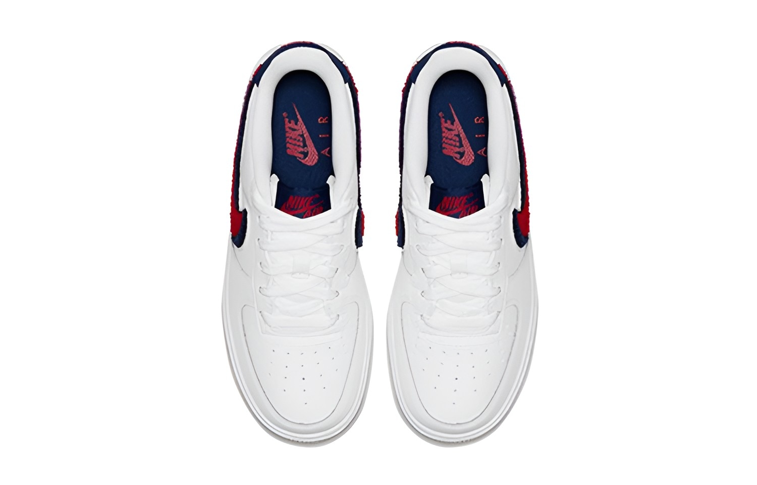 Nike Air Force 1 Low 3D Chenille Swoosh GS — фото 5