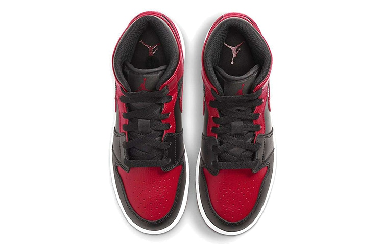 Jordan Air Jordan 1 Mid "Banned" GS — фото 7