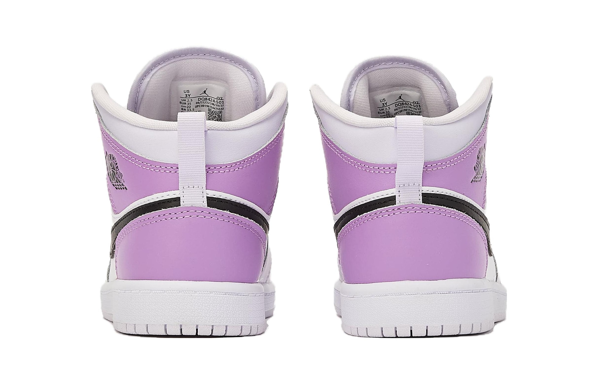 Jordan Air Jordan 1 Mid "Barely Grape" BP — фото 4