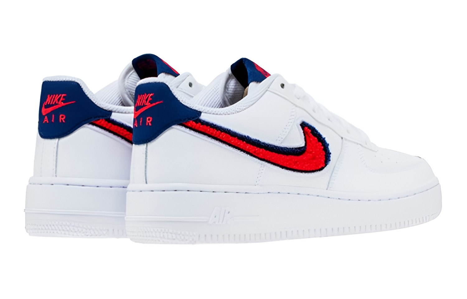 Nike Air Force 1 Low 3D Chenille Swoosh GS — фото 3