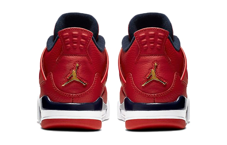 Jordan Air Jordan 4 SE FIBA Gym Red GS — фото 5