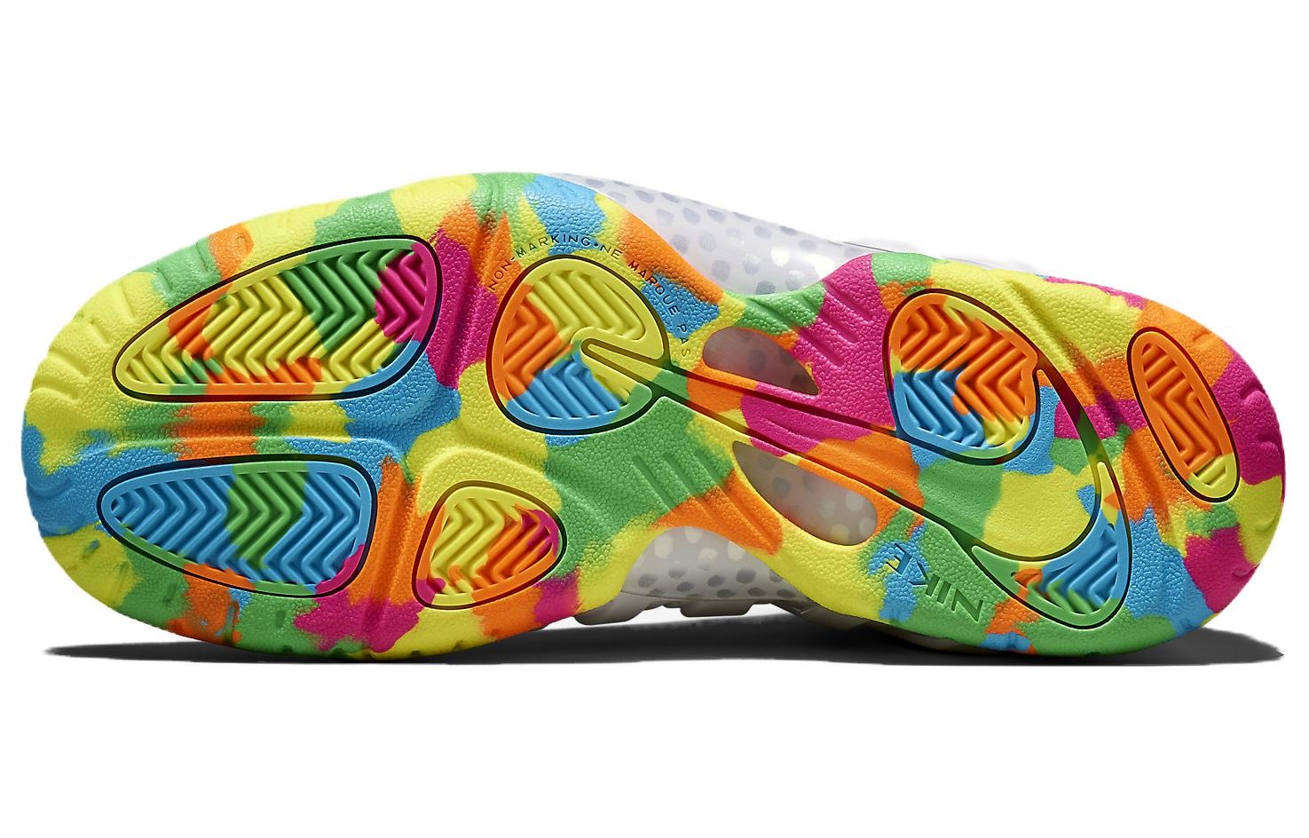 Nike Foamposite One White Fruity Pebbles GS 2015 — фото 6