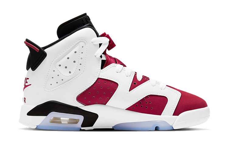 Jordan Air Jordan 6 Retro "Carmine" GS 2021 — фото 3