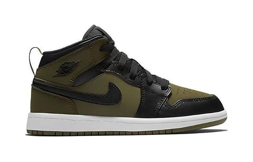 Jordan Air Jordan 1 Mid PS "Olive Canvas" — фото 1