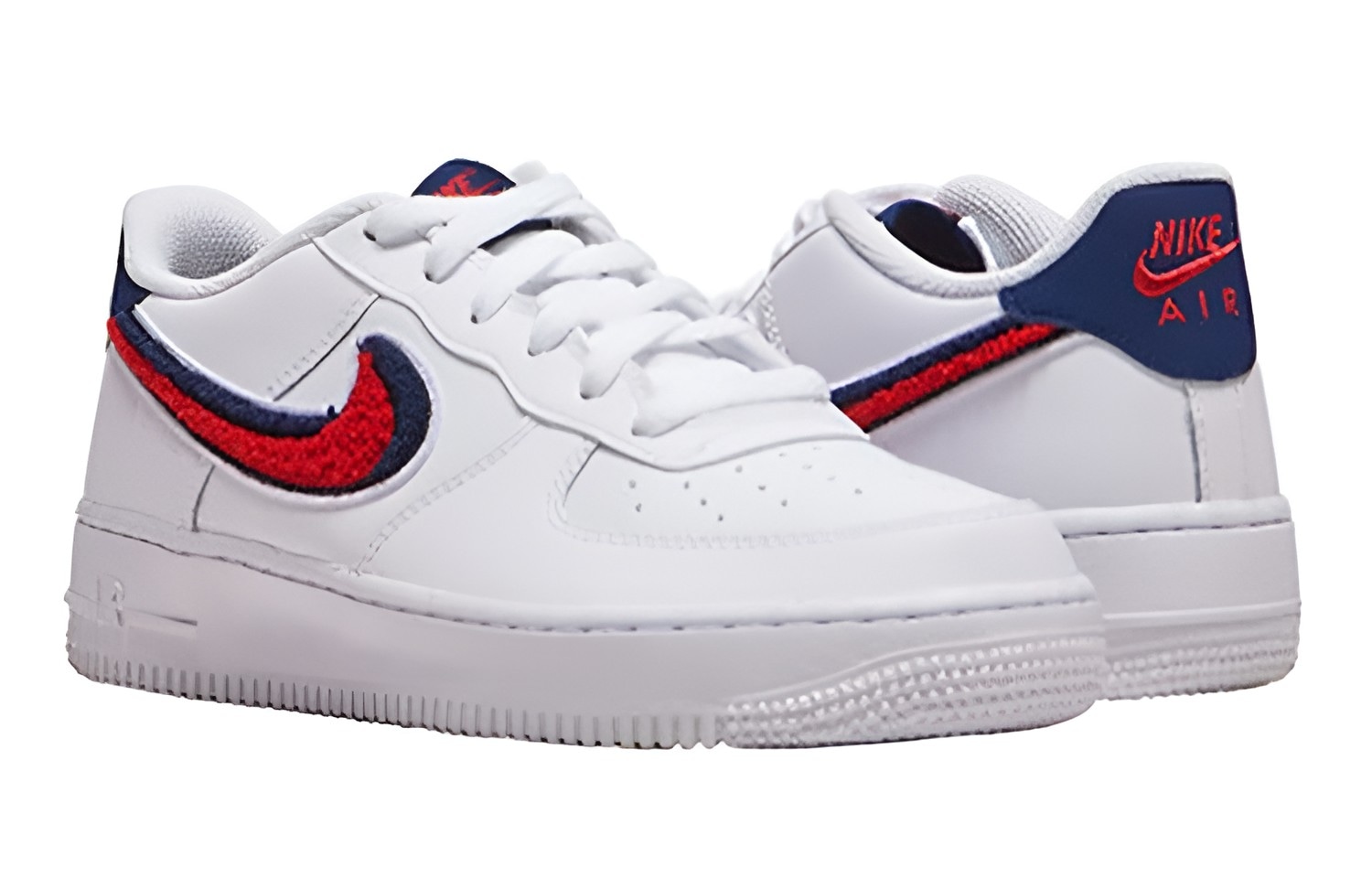 Nike Air Force 1 Low 3D Chenille Swoosh GS — фото 4