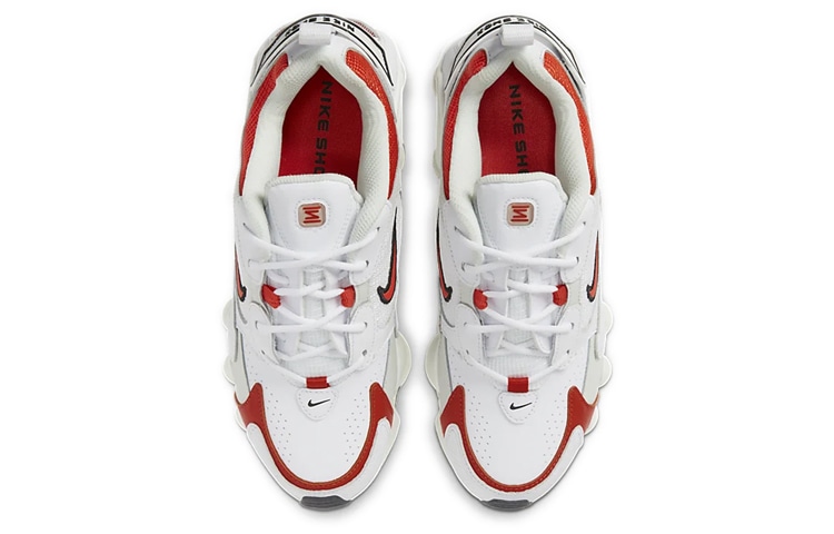 Nike Shox TL Nova White Orange — фото 2