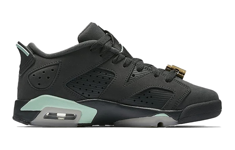 Jordan Air Jordan 6 Retro Low Anthracite Mint Foam GS — фото 3