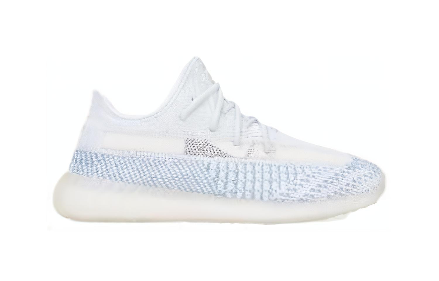 adidas originals Yeezy Boost 350 V2 Cloud White — фото 3