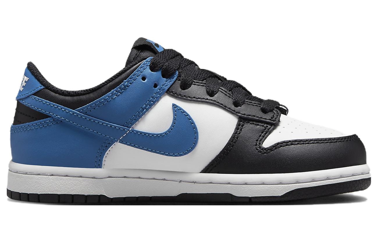 Nike Dunk White Blue Black GS — фото 4